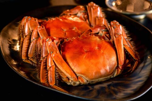 3-3.5兩清蒸大閘蟹